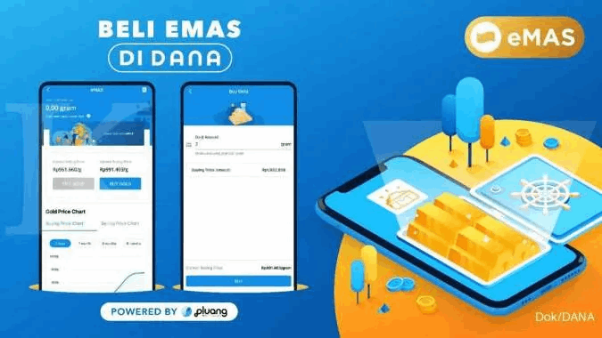 Apakah Investasi Emas di DANA Itu Aman? Berikut Informasinya